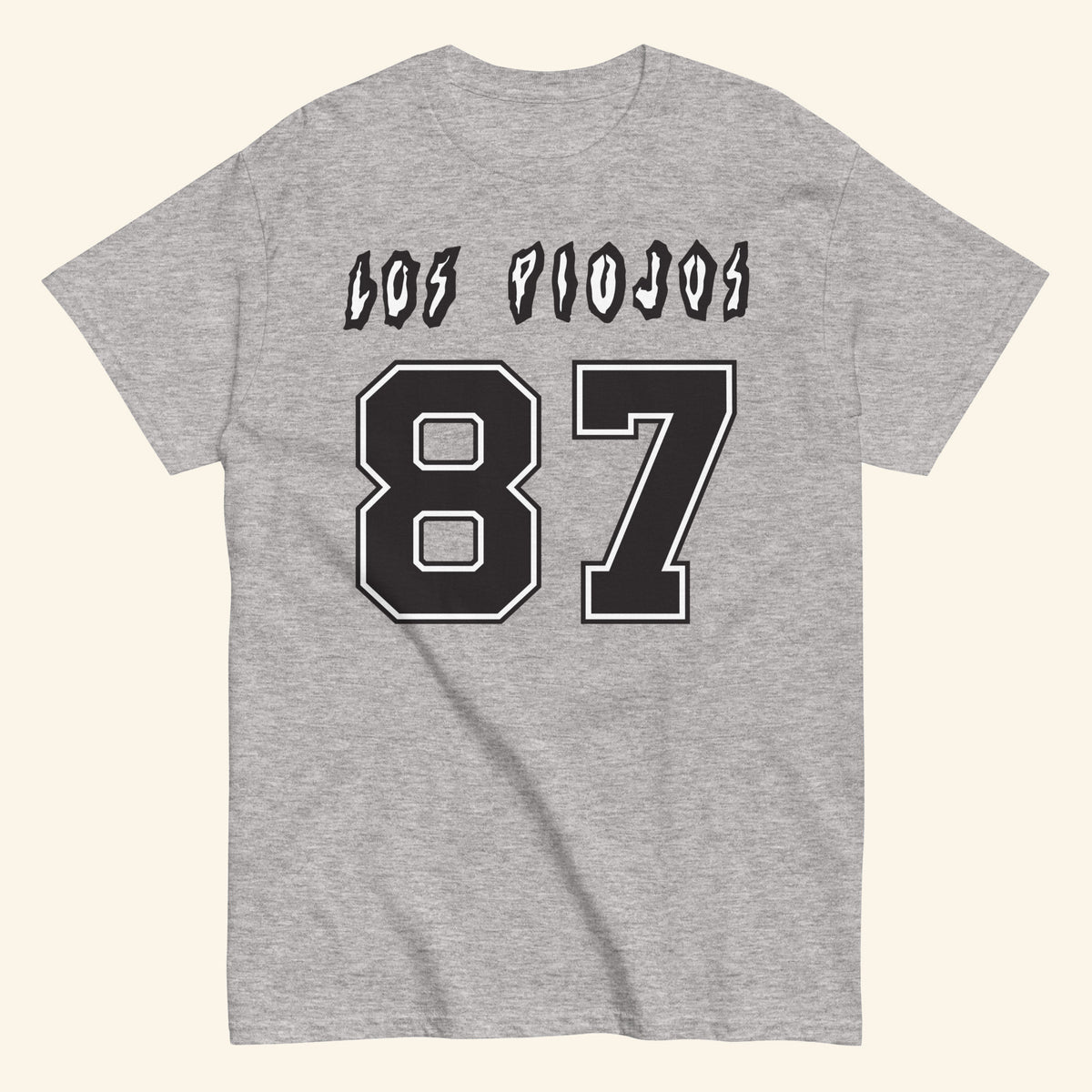 Los Piojos. Algodón. Varios colores. 2156 - Gris clara 1