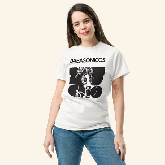 Babasónicos. Camiseta de algodón. Varios colores. CAM2864 - Blanca 3