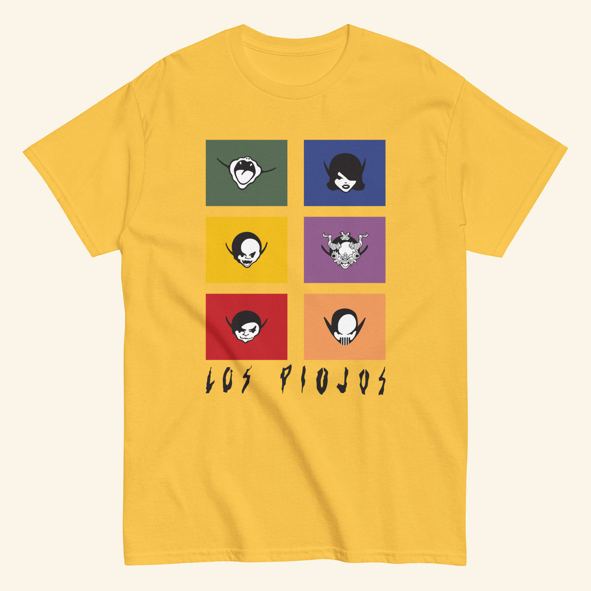 Los Piojos. Algodón. Varios colores. 2157 - Amarilla 1