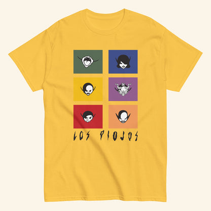 Los Piojos. Algodón. Varios colores. 2157 - Amarilla 1