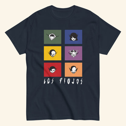 Los Piojos. Algodón. Varios colores. 2157 - Azul 1
