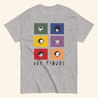 Los Piojos. Algodón. Varios colores. 2157 - Gris clara 1