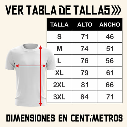 Los Piojos. Algodón. Varios colores. 2158 - Tabla de tallas